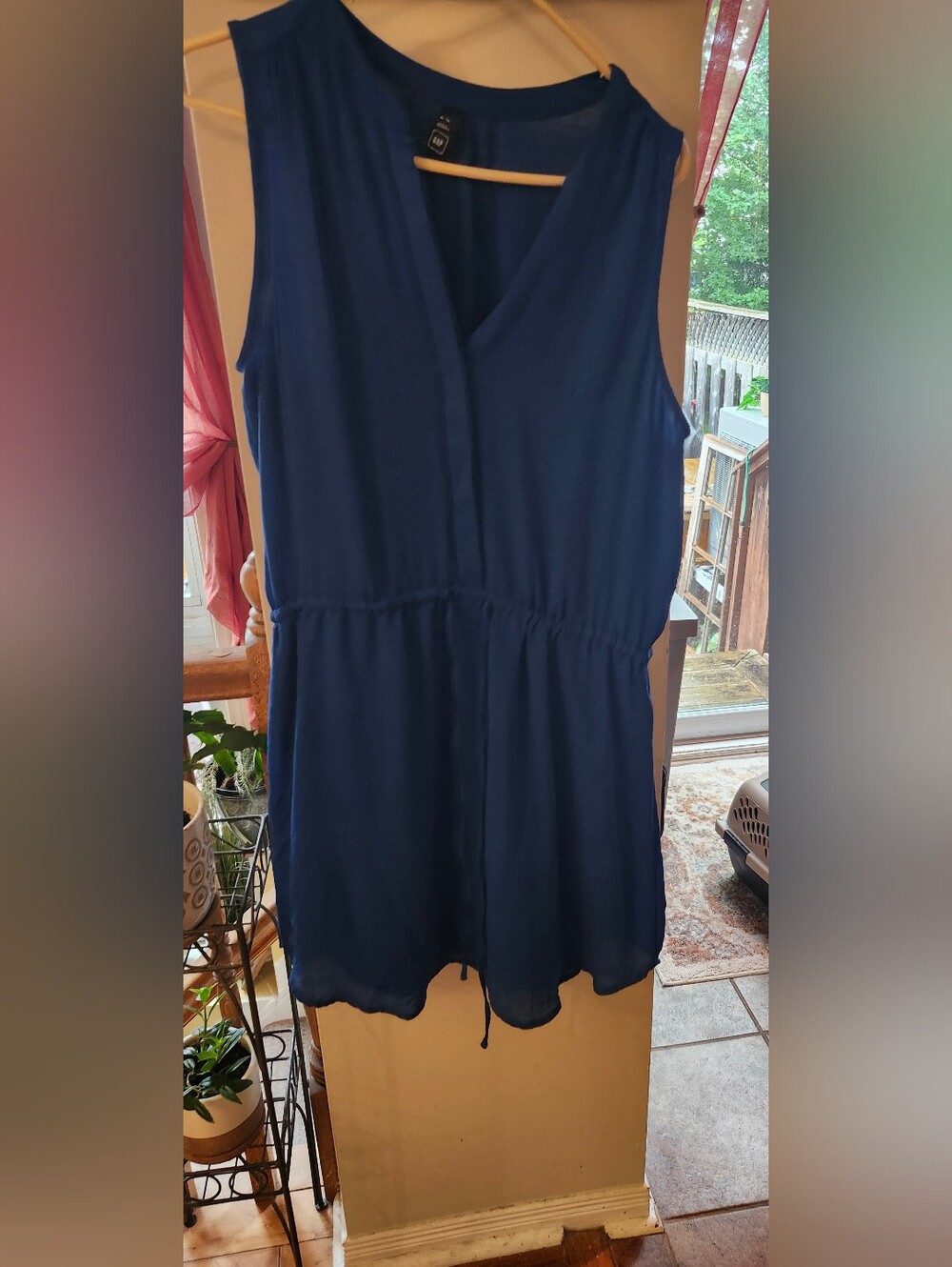 GAP RoyalSleeveless V-Neck Dress
